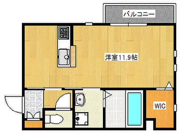 兵庫県神戸市垂水区福田3丁目(賃貸アパート1R・2階・31.72㎡)の写真 その2