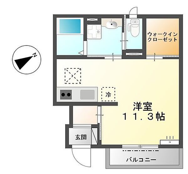 同じ建物の物件間取り写真 - ID:228048449318