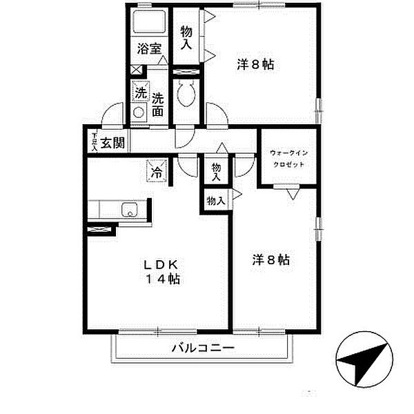 同じ建物の物件間取り写真 - ID:228050557311