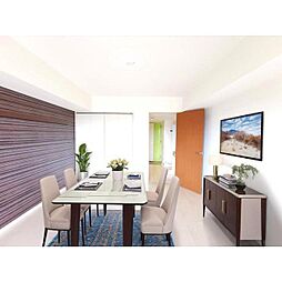 サンシャイン松代 308 3階1Kのリビング/ダイニング