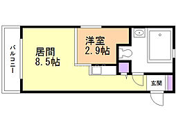 フレンズ本通南（旧　ビアン本通南） 2階