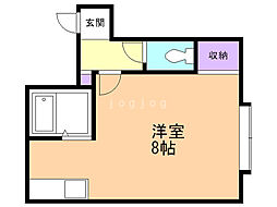 パステル北郷Ａ棟 2階