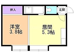 クルーズハウス東札幌 2階