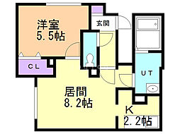 シャルム白石 2階