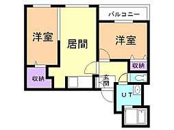 アルバミュウ 2階