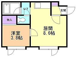 アーバンコート菊水II 1階/101
