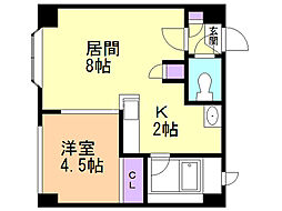 ルーブル菊水 1階/105