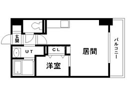 HF東札幌レジデンス 1LDKの間取図画像
