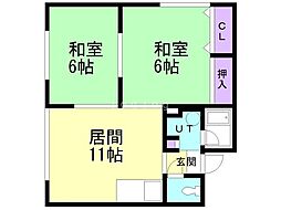 パークサイドハイツ 2階