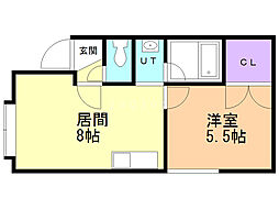 カナルコートII 1階