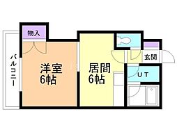 リゾルテ白石 2階