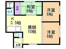 北野ハイツ 2階