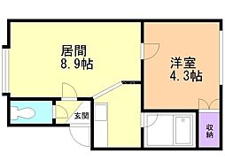 ポストハウス白石 1階/105