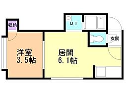 ブロードハイツI 1階/103