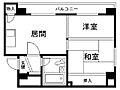 ユニバーサルビル東札幌4階3.3万円