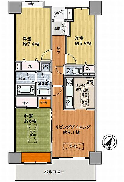 間取り：312001242476