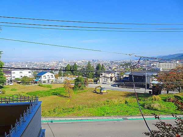 市内を一望