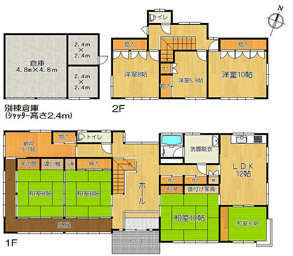 detached 宮城県登米市登米町寺池上町
地図を見る