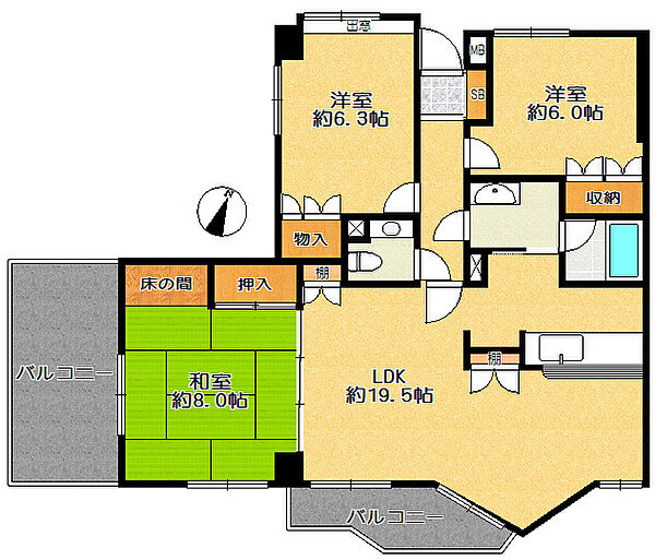 間取り：304000305517