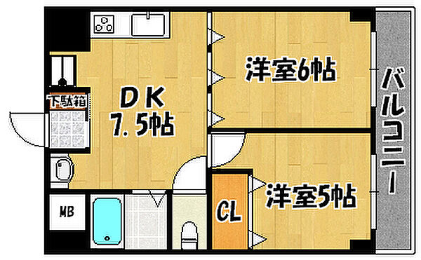 同じ建物の物件間取り写真 - ID:228046459803