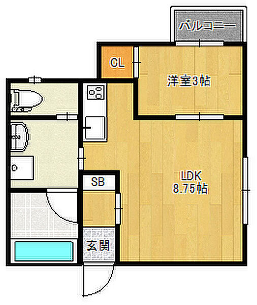 同じ建物の物件間取り写真 - ID:228048060039