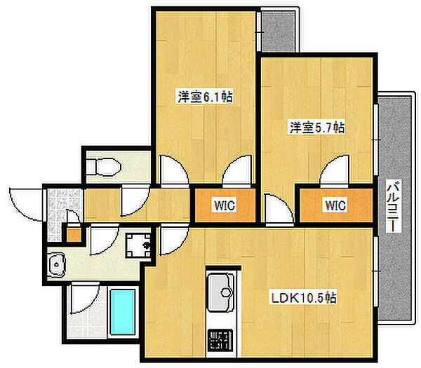 同じ建物の物件間取り写真 - ID:228048091167