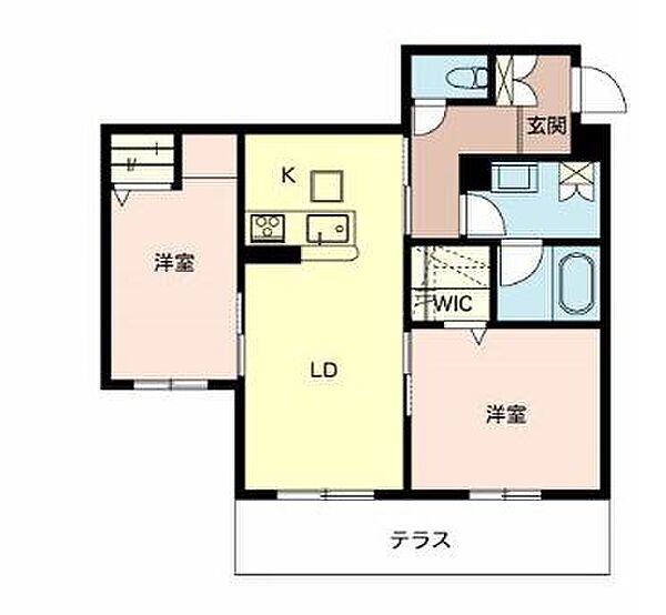 シャーメゾン田寺東 303｜兵庫県姫路市田寺東2丁目(賃貸マンション2LDK・3階・59.81㎡)の写真 その2