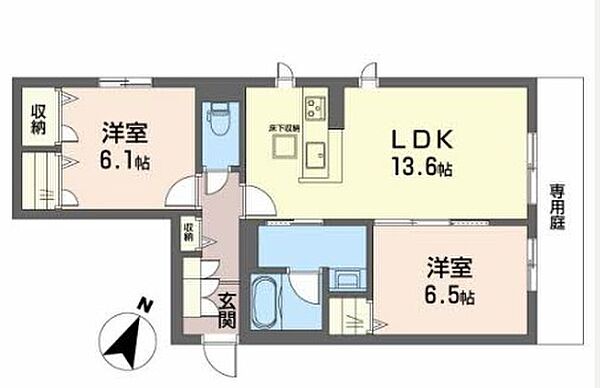 同じ建物の物件間取り写真 - ID:228048877975