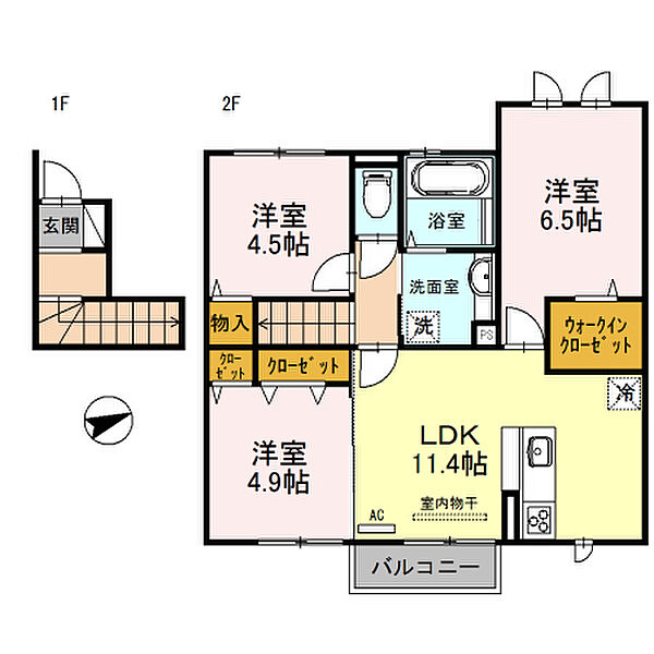 同じ建物の物件間取り写真 - ID:228048937708