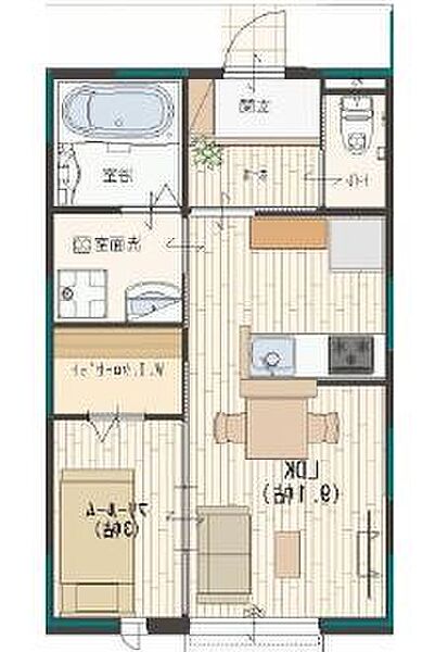 同じ建物の物件間取り写真 - ID:228049867544