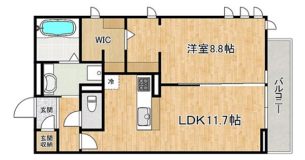 同じ建物の物件間取り写真 - ID:228050486110