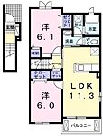 神戸市西区岩岡町西脇 2階建 築11年のイメージ