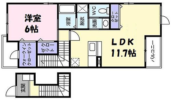 同じ建物の物件間取り写真 - ID:228048862274