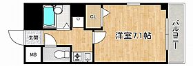 兵庫県神戸市東灘区本庄町2丁目（賃貸マンション1K・3階・25.20㎡） その2