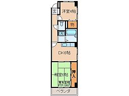 間取図画像 2DK