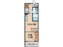 間取図画像 1DK