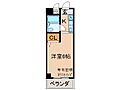 エクラ山科4階3.4万円