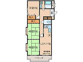 京都府京都市山科区大塚元屋敷町（賃貸マンション3LDK・2階・67.11㎡） その2