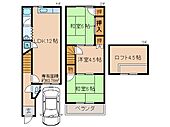 宇治市槇島町薗場 2階建 築36年のイメージ