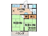 京都市伏見区日野岡西町 2階建 築49年のイメージ