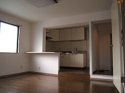 京阪宇治線 桃山南口駅 徒歩2分の賃貸マンション 3階2LDKのリビング/ダイニング