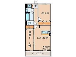京阪宇治線 木幡駅 徒歩2分の賃貸マンション 5階1SLDKの間取り