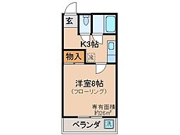 間取図画像 1K