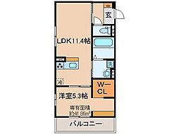 京都地下鉄東西線 東野駅 徒歩20分の賃貸アパート 3階1LDKの間取り