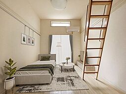 京王線 府中駅 徒歩10分の賃貸アパート 1階ワンルームのリビング/ダイニング