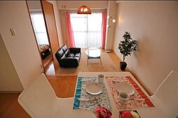 京王線 つつじヶ丘駅 徒歩1分の賃貸マンション 9階3DKのリビング/ダイニング