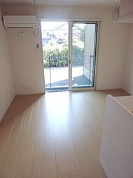 京王線 つつじヶ丘駅 バス2分 深大寺東町1丁目下車 徒歩4分の賃貸アパート 1階2LDKのリビング/ダイニング