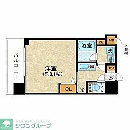 ＺＯＯＭ調布 5階1Kの間取り