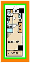 ＴＰＣレジデンス府中 3階1Kの間取り