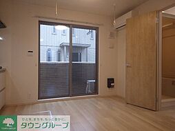 京王線 東府中駅 徒歩16分の賃貸アパート 1階1DKのリビング/ダイニング